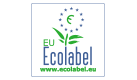 Das Logo von EU Ecolabel zeigt eine Blume, dessen Blüte das Eurozeichen mit runder Umrandung durch die Europasterne darstellt.